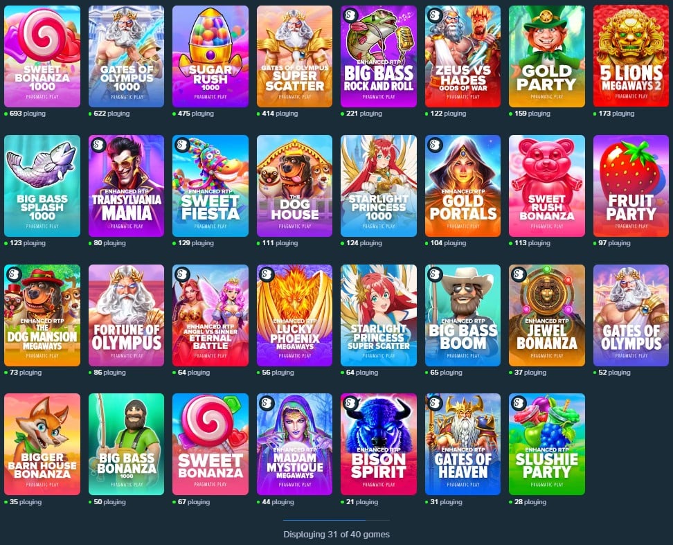 Stake Wheel Wars Participating Games